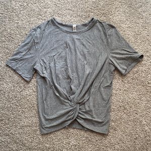 Lululemon front knot tshirt - size 6